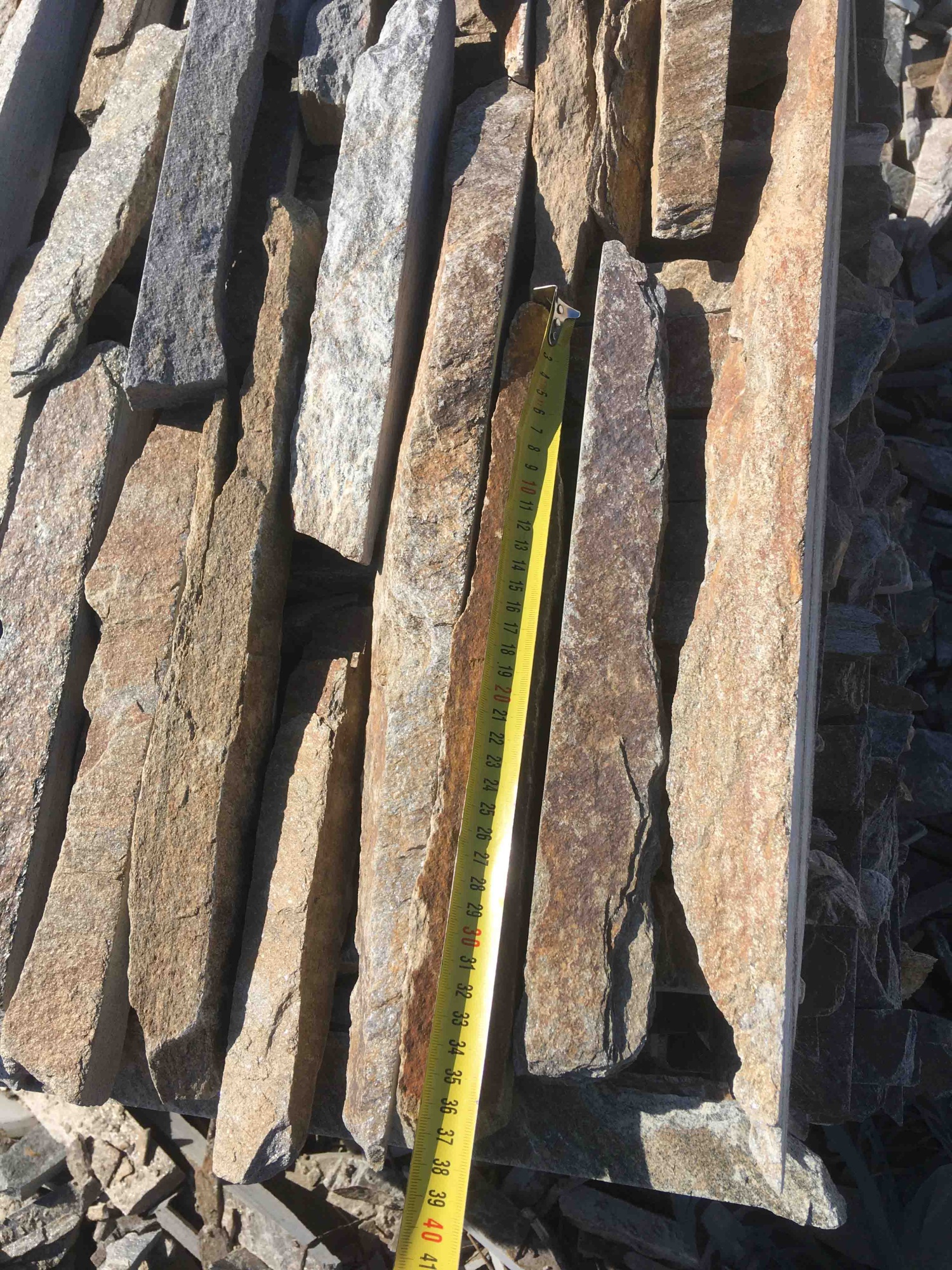 Горбушка златолит мультиколор для облицовки купить в Тавде