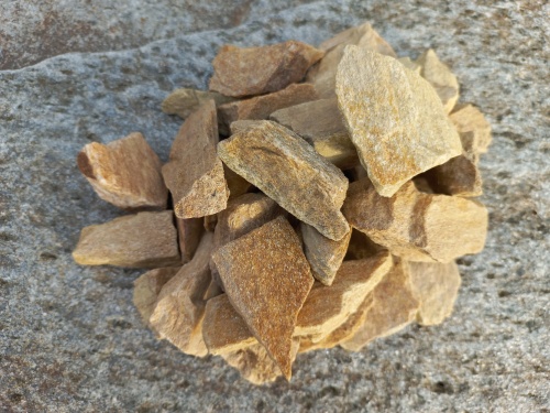 Златолит жёлтый декоративная каменная крошка купить в Тавде