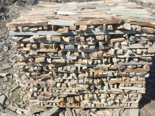 Горбушка златолит золотистый для облицовки купить в Тавде