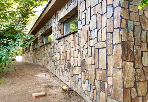 Плитняк кора дерева для цоколя, отмостки купить в Тавде