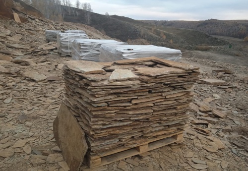 Плитняк кора дерева для цоколя, отмостки купить в Тавде