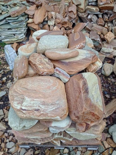 Златолит жёлтый, жёлто-зелёный глыбки и валуны для ланшафтного дизайна купить в Тавде